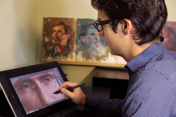 Vladimir Putin portrait