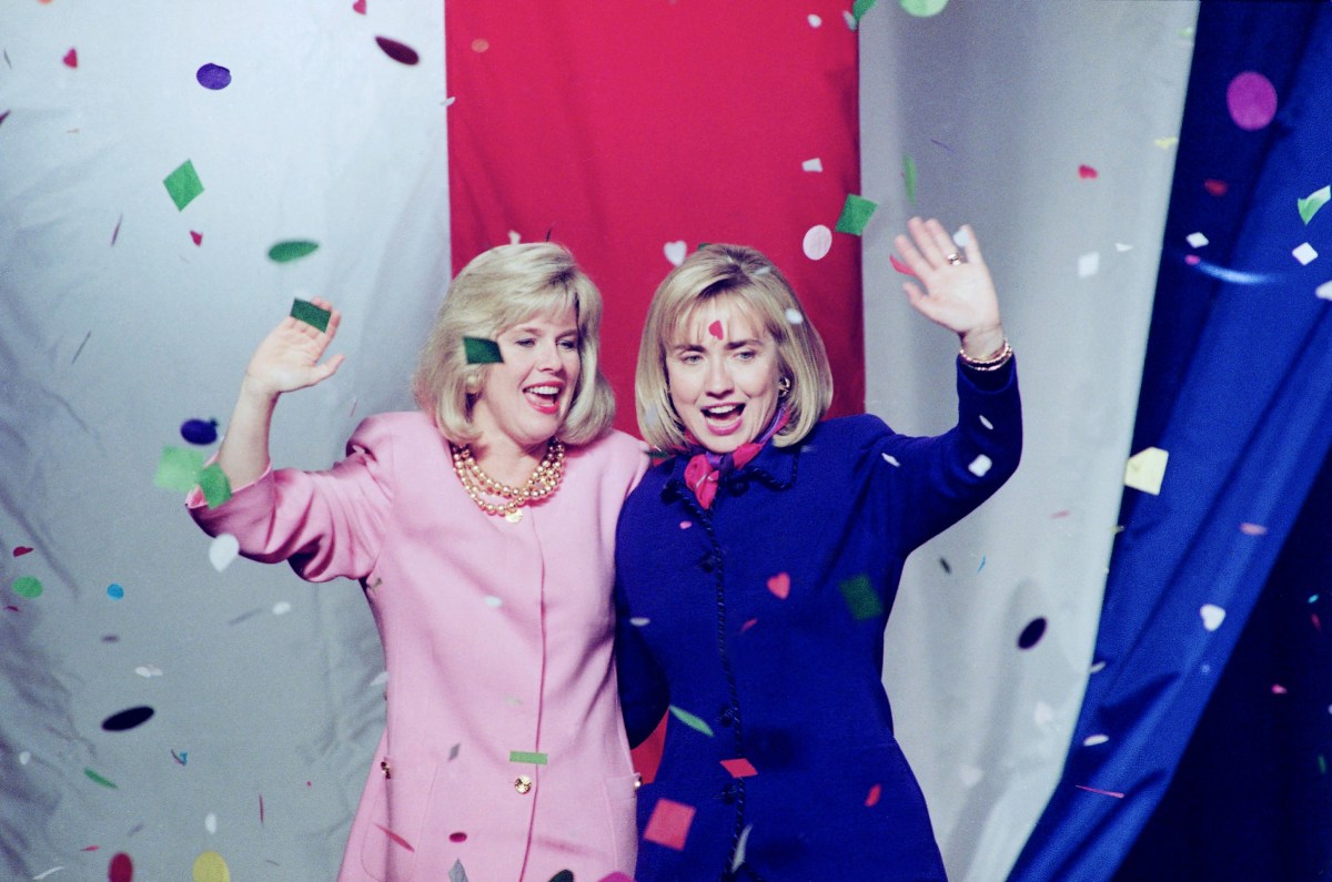 Hillary Rodham Clinton, Tipper Gore