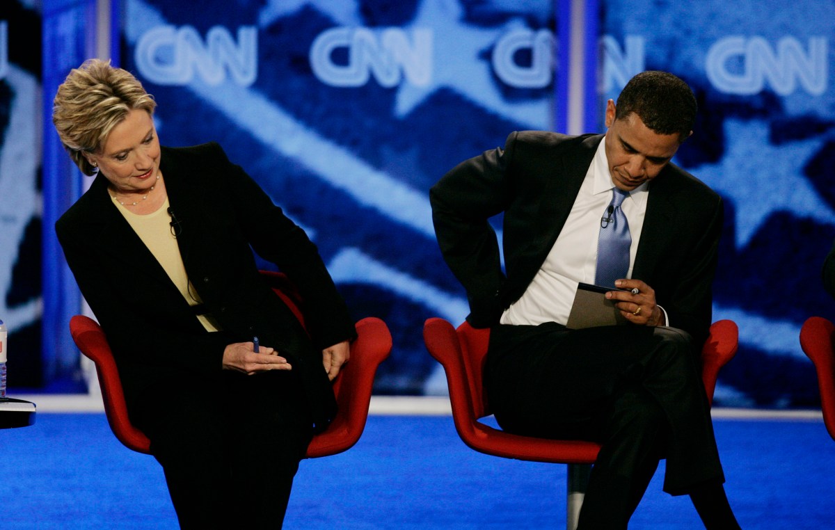 Hillary Clinton, Barack Obama