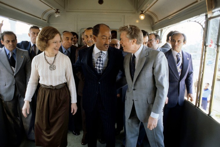 President Jimmy Carter in Egypt