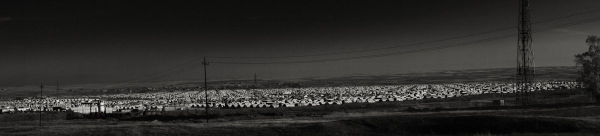 Khazer refugee camp between Mosul and Erbil is growing by the thousands everyday as refugees get out of Mosul and the fierce fighting between IS and Iraqi forces.