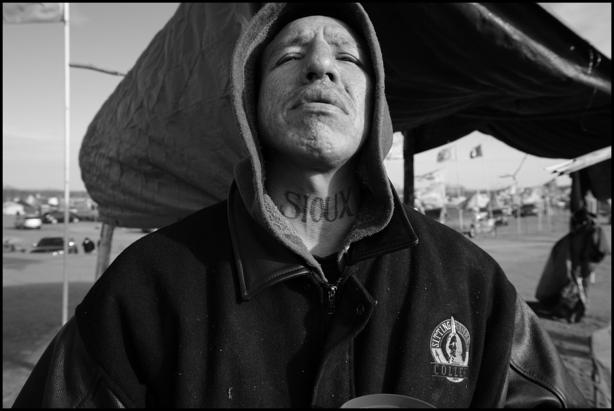 USA. North Dakota. November 19th, 2016. Demonstrations against the proposed Dakota Access Pipeline.