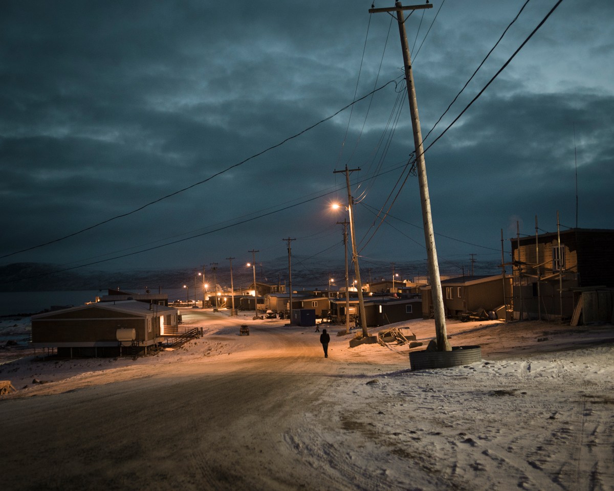 Clyde River has a population of around 1000 people