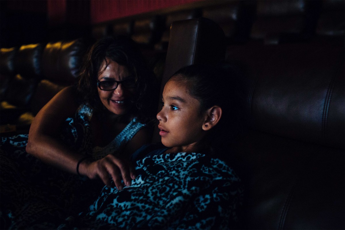 Layla Arenas, 7, got decked out in Wonder Woman gear to go see the new Wonder Woman movie with her grandmother, Tina Cordova. She is a huge fan of superheroes, and female superheroes in particular. Sara Naomi Lewkowicz for TIME