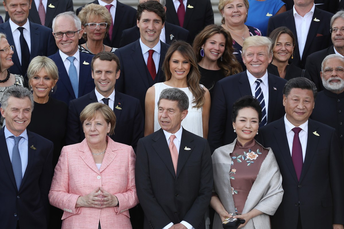 G20 Nations Hold Hamburg Summit