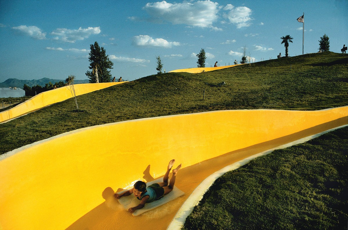 USA. Nevada. Las Vegas. Water amusement park. 1982.